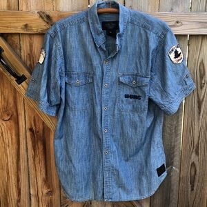 Harley Davidson Mens button down